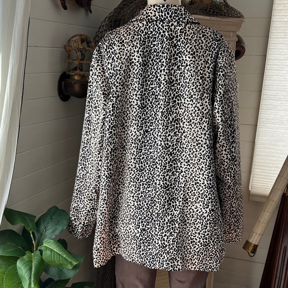 Nine West  Animal Print Blazer size XXL New women’s blazer plus size - Picture 4 of 9